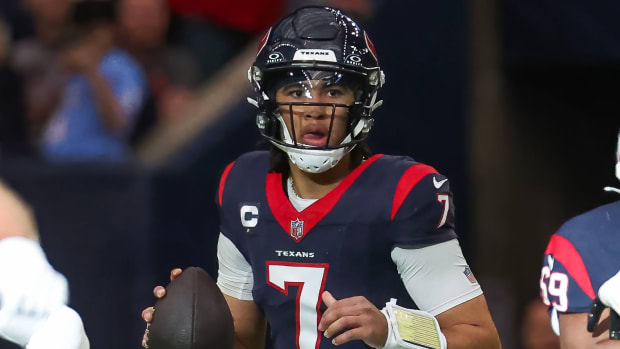 Houston Texans quarterback C.J.
                                                                                 Stroud